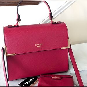 Dune London Barbie Leather Satchel Purse